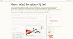 Desktop Screenshot of greenwindsolutions.blogspot.com