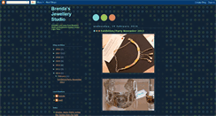 Desktop Screenshot of brendasjewellerystudio.blogspot.com