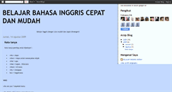 Desktop Screenshot of belajaringgriscepat.blogspot.com