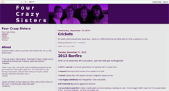 Desktop Screenshot of fourcrazysisters.blogspot.com
