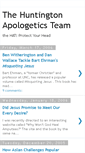 Mobile Screenshot of huntingtonapologetics.blogspot.com