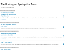 Tablet Screenshot of huntingtonapologetics.blogspot.com