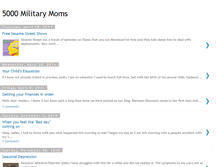 Tablet Screenshot of 5000militarymoms.blogspot.com