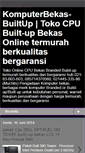 Mobile Screenshot of komputerbekas-builtup.blogspot.com