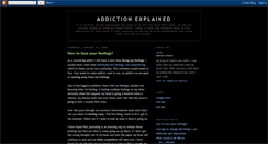 Desktop Screenshot of myaddictionexplained.blogspot.com