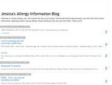 Tablet Screenshot of bellmorepeanutallergy.blogspot.com