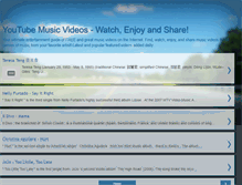 Tablet Screenshot of best-youtube-music-video.blogspot.com