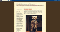 Desktop Screenshot of metalosopher.blogspot.com