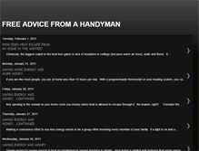 Tablet Screenshot of handymanforfree.blogspot.com