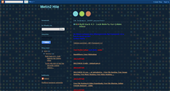 Desktop Screenshot of metin2hileyedevam.blogspot.com