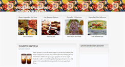 Desktop Screenshot of cocinatrujillana.blogspot.com