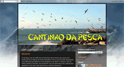 Desktop Screenshot of cantinhodapesca.blogspot.com