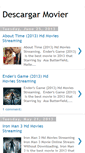 Mobile Screenshot of descargarmovier.blogspot.com