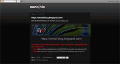 Desktop Screenshot of nunchic.blogspot.com