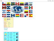 Tablet Screenshot of cadenalatinmedios.blogspot.com