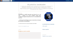 Desktop Screenshot of planetasagrado.blogspot.com