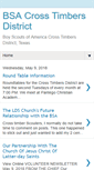 Mobile Screenshot of crosstimbersdistrict.blogspot.com
