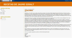 Desktop Screenshot of jaumegiralt.blogspot.com