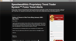 Desktop Screenshot of forextrendalerts.blogspot.com