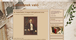 Desktop Screenshot of lelkemnekvalo.blogspot.com