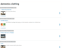 Tablet Screenshot of domesticsclothing.blogspot.com