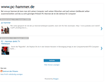 Tablet Screenshot of pc-hammer.blogspot.com