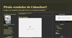Desktop Screenshot of pirulovendedordecubanitos.blogspot.com
