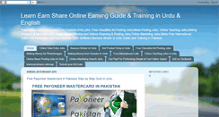 Desktop Screenshot of learnearnshares.blogspot.com