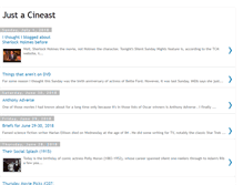 Tablet Screenshot of justacineast.blogspot.com