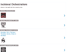 Tablet Screenshot of incisional.blogspot.com