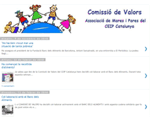 Tablet Screenshot of comissiovalors.blogspot.com