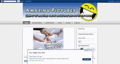 Desktop Screenshot of amazing-pictures.blogspot.com