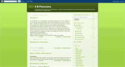 Desktop Screenshot of 6-b-panorama.blogspot.com