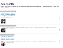 Tablet Screenshot of juliahountou.blogspot.com