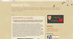 Desktop Screenshot of edaddeoro.blogspot.com