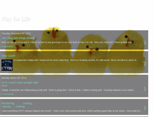 Tablet Screenshot of playforlife.blogspot.com