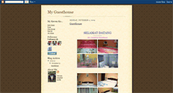Desktop Screenshot of my-guesthouse.blogspot.com