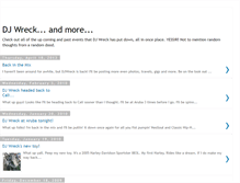 Tablet Screenshot of djwreck.blogspot.com