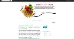 Desktop Screenshot of eatwelleatcheap.blogspot.com