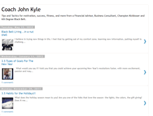 Tablet Screenshot of coachjohnkyle.blogspot.com