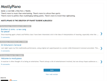 Tablet Screenshot of mostlypiano.blogspot.com