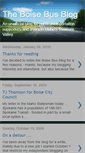 Mobile Screenshot of boisebusblog.blogspot.com