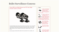 Desktop Screenshot of bulletsurveillancecameras.blogspot.com