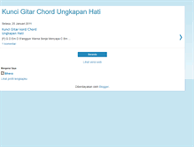 Tablet Screenshot of kunciungkapanhati.blogspot.com