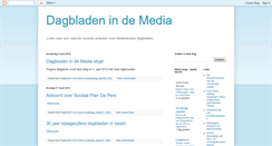 Desktop Screenshot of dagbladenindemedia.blogspot.com