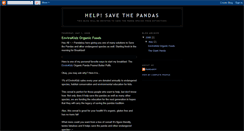 Desktop Screenshot of pandasaver.blogspot.com