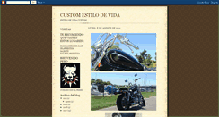 Desktop Screenshot of customisadas.blogspot.com