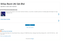 Tablet Screenshot of ikhlas-resmi.blogspot.com
