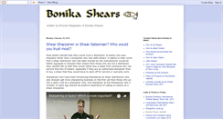 Desktop Screenshot of bonikashears.blogspot.com