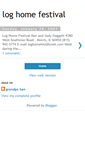 Mobile Screenshot of loghomefestival.blogspot.com